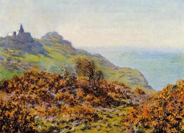 The Church at Varengeville and the Gorge of Les Moutiers Artwork by Claude Oscar Monet