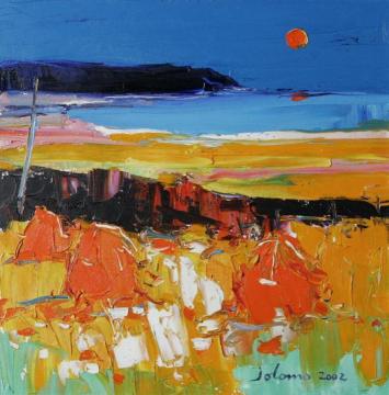 Haystacks, Isle of Mull Artwork by John Lowrie Morrison