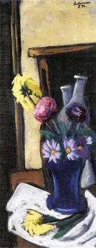 Autumn Flowers Artwork by Max Beckmann