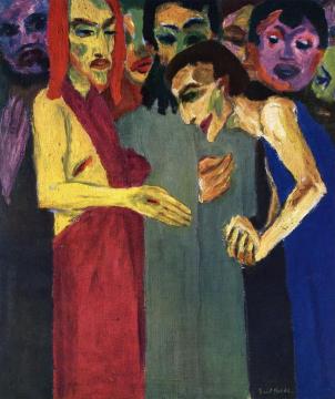 Doubting Thomas (The Life of Christ) Artwork by Emil Nolde