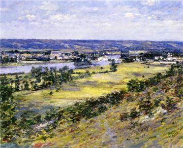 Valley of the Seine from Giverny Heights Artwork by Theodore Robinson