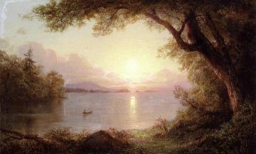 Landscape In The Adirondacks Artwork by Frederic Edwin Church
