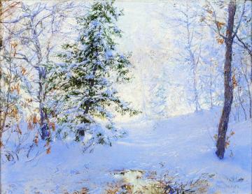 Winter Study Artwork by Walter Launt Palmer