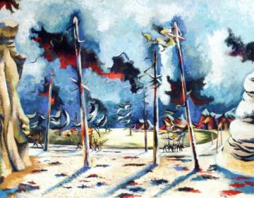 Vision of Spain Artwork by Jean Lurçat