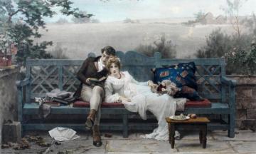 Honeymoon Artwork by Marcus Stone