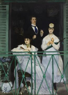 The Balcony Artwork by Edouard Manet
