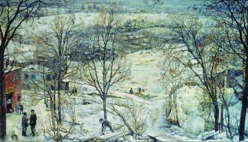 Winter Artwork by Isaak Brodsky