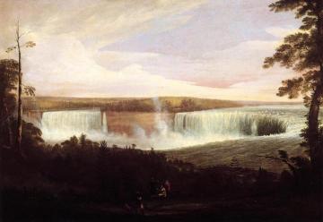 View of Niagara Falls (no.2) Artwork by Alvan Fisher