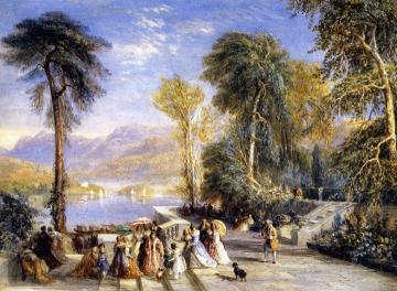 Windermere during the Regatta Artwork by David Cox