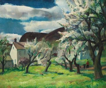May at Woodstock Artwork by Leon Kroll