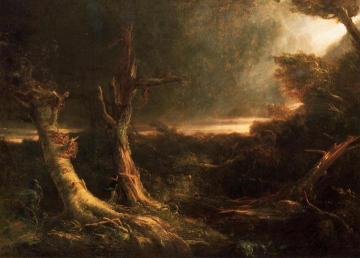 Tornado Artwork by Thomas Cole