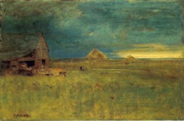 The Lone Farm, Nantucket Artwork by George Inness