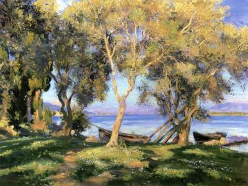 Corfu, Greece Artwork by Wilfred Gabriel De Glehn