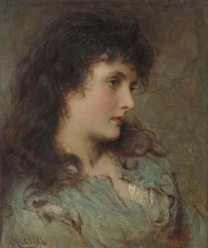 Maud Miller Artwork by George Elgar Hicks