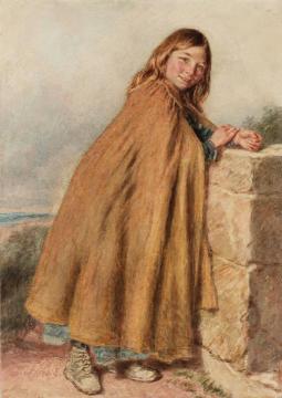 A Peasant Girl Artwork by William Henry Hunt