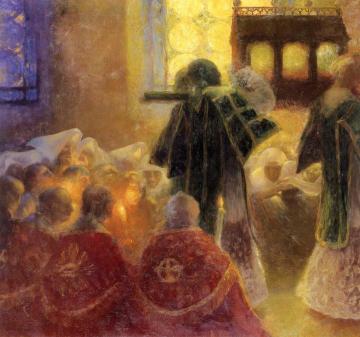 The Relics Artwork by Gaston La Touche