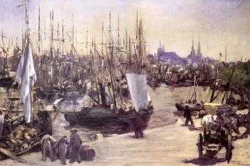 The Port of Bordeaux Artwork by Edouard Manet