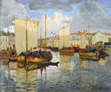 Pskov Artwork by Konstantin Gorbatov