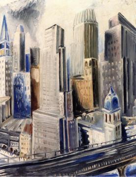 View of Manhattan Artwork by Paul Kleinschmidt