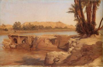 Nile Landscape Artwork by Sir Frederick Lord Leighton