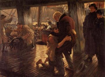 The Prodigal Son in Modern Life: the Return Artwork by James Tissot