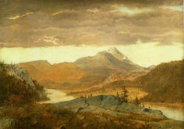 Mountain Vista Artwork by Alexander Helwig Wyant