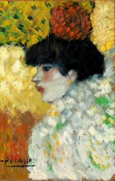 Woman In Profile Artwork by Pablo Picasso