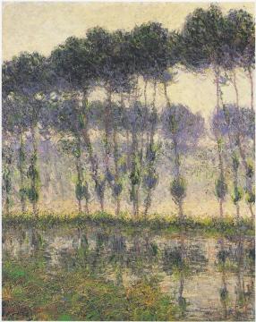Poplars by the Eau River Artwork by Gustave Loiseau