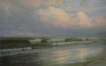 Brigantine Beach, New Jersey Artwork by William Trost Richards