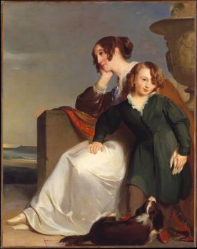 Mother and Son Artwork by Thomas Sully