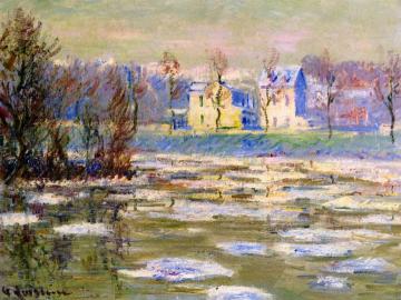 The Oise in Winter Artwork by Gustave Loiseau