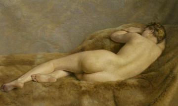 Reclining Nude Artwork by Paul Sieffert