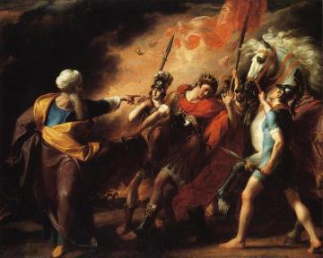 Saul Reproved By Samuel For Not Obeying The Commandments Of The Lord Artwork by John Singleton Copley