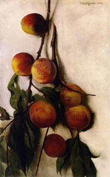 Peach Boughs Artwork by Charles Henry Gifford