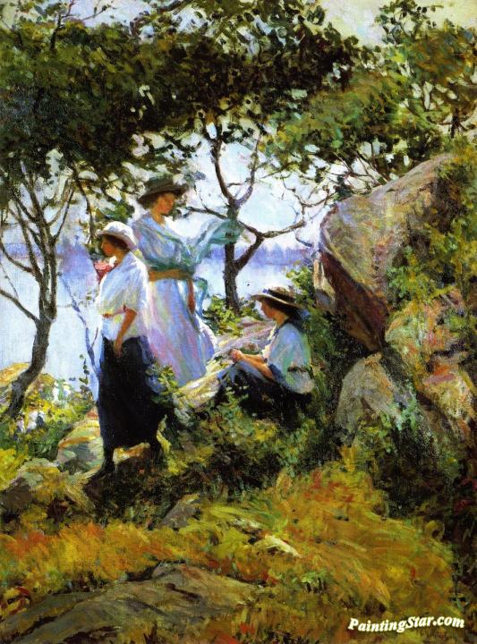 Summer Girls Artwork by Mary Bradish Titcomb