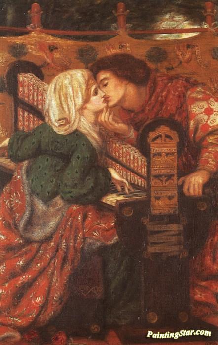 King Rene's Honeymoon Artwork by Dante Gabriel Rossetti