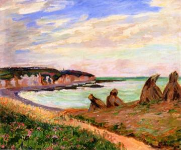 Le Manche Landscape Artwork by Armand Guillaumin