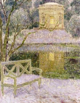 The Music Pavilion Artwork by Henri Le Sidaner