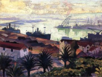 The Port of Algiers Artwork by Albert Marquet