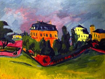 Blustery Day Near Dresden Artwork by Erich Heckel