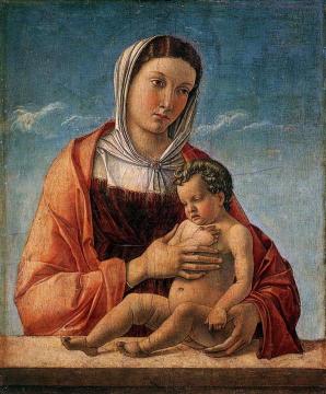Madonna with the Child Artwork by Giovanni Bellini