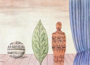 Moments musicaux Artwork by Rene Magritte