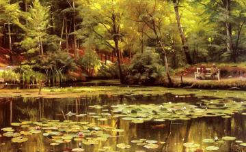 Waterlilies Artwork by Peder Mork Monsted