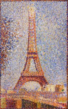 The Eiffel Tower Artwork by Georges Seurat