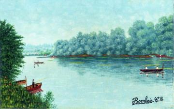 The Banks Of The River Artwork by Camille Bombois
