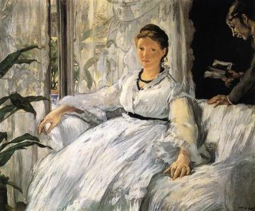 Reading Artwork by Edouard Manet
