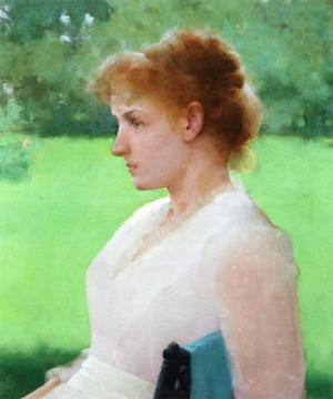 In Summer Artwork by Frank Weston Benson