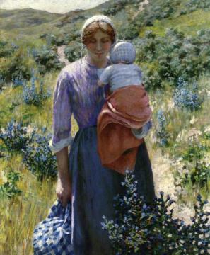 The Wayfarers Artwork by George Hitchcock