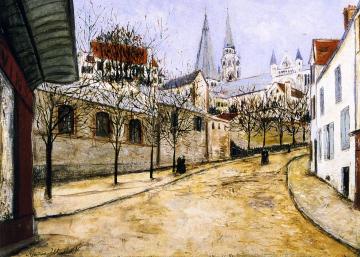 Chartres Artwork by Maurice Utrillo