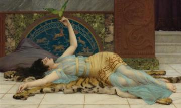 Dolce Far Niente Artwork by John William Godward